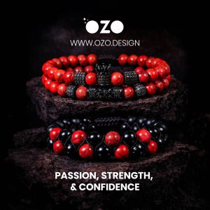 OZO Crimson Crown Stone Bracelet (GIFT SET) 2